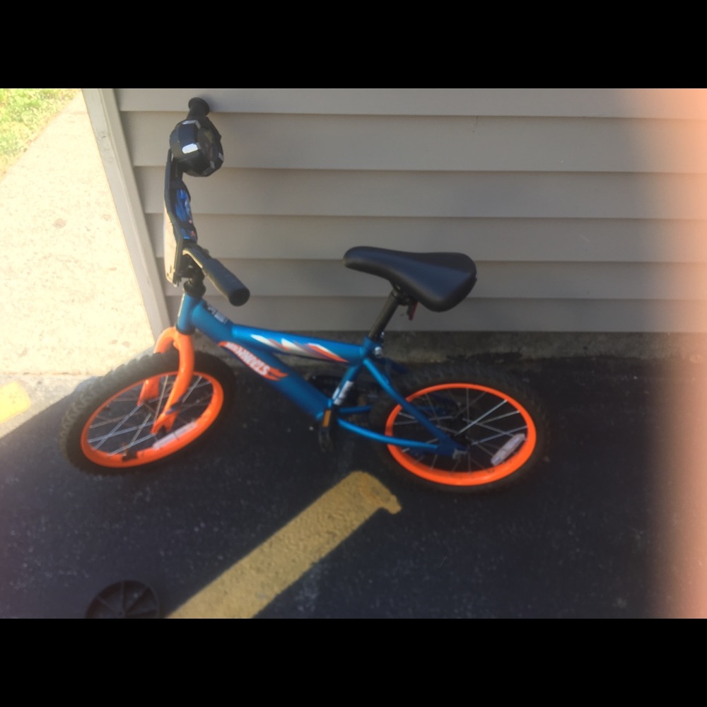 Gently used kid bike that makes motorcycle noise